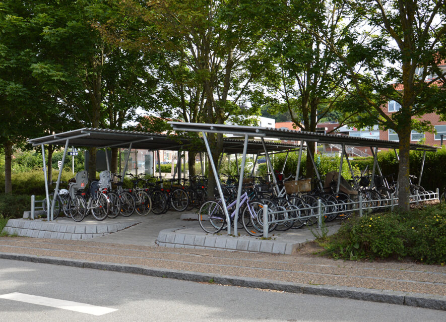 og Overdækninger | Se udvalget i cykelparkering