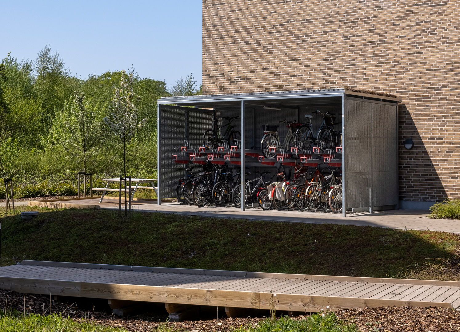 cykelparkering i 2 etager EASYLIFT CAPACITY
